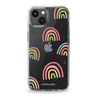 LoveCases Gel Abstract Rainbow Case - For iPhone 13