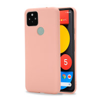 Olixar Google Pixel 5a Soft Silicone Case - Pink