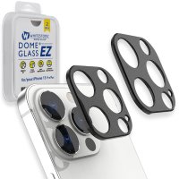 Whitestone Dome EZ Camera Protectors 2 Pack - For iPhone 13 Pro Max