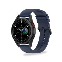 Olixar Samsung Galaxy Watch 4 Soft Silicone Strap - 20mm M/L - Navy