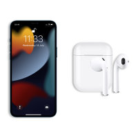 FX iPhone 13 Pro True Wireless Earphones With Microphone - White