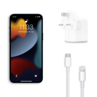 Official  30W iPhone 13 Pro Max Fast Charger & 1m Cable Bundle