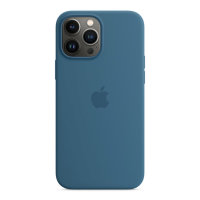 Official Apple Silicone MagSafe Blue Jay Case - For iPhone 13 Pro Max