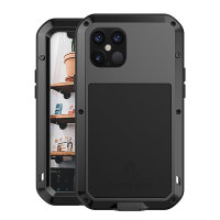 Love Mei Powerful Protective Black Case - For iPhone 13 Pro Max