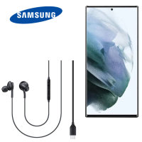 Official Samsung Tuned by AKG USB-C Wired Earphones with Microphone- For Samsung Galaxy S22 Ultra