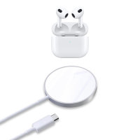 Choetech AirPods 3 MagSafe Compatible 15W Fast Wireless Charger - White