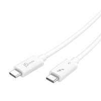J5Create MacBook Pro 14" 2021 USB-C To C Thunderbolt 3 Cable 0.5m – White