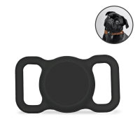 Olixar Apple AirTag Protective Clip On Dog Collar Case - Black