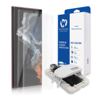 Whitestone Dome Twin Pack Screen Protector - For Samsung Galaxy S22 Ultra