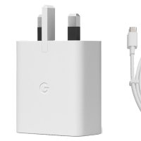 Official Google 30W USB-C Fast Charger and Cable - For Google Pixel 6a