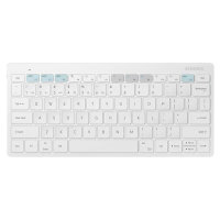 Official Samsung White Trio 500 Smart Bluetooth Keyboard - For Samsung Galaxy Tab S8