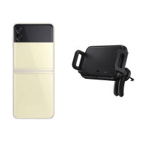 Official Samsung 9W Wireless Charging Air Vent Black Car Holder - For Samsung Galaxy Z Flip 3