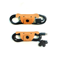 Olixar Cute Animal Cable Ties  - Brown Dog - 2 Pack