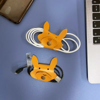 Olixar Cute Animal Cable Ties  - Brown Rabbit - 2 Pack