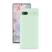 Olixar Mint Green Soft Silicone Case - For Google Pixel 6a