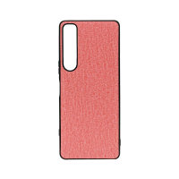Olixar Flamingo Pink Fabric Slim Case - For Sony Xperia 1 IV