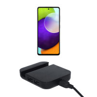 Aquarius 4-Port USB 2.0 Black Hub and Phone Stand - Samsung Galaxy A52 5G