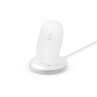Belkin 15W Fast Wireless Charger Stand - White