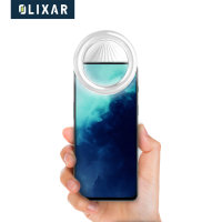 Olixar White Clip-On Selfie Ring LED Light - For OnePlus Nord 2T 5G