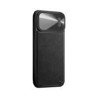 Nillkin CamShield Black Leather Case - For iPhone 14 Pro