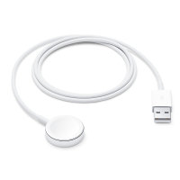 Official Apple White 1m USB Magnetic Charging Cable - For Apple Watch SE 2022