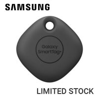 Official Samsung Galaxy Black SmartTag+ Bluetooth Compatible Tracker
