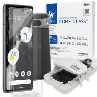 Whitestone EZ Fit Dome Glass 2 Pack Screen Protectors and Camera Film Protector - For Google Pixel 7