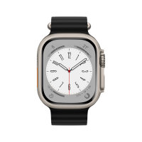 Olixar Black Ocean Loop - For Apple Watch Series 7 45mm