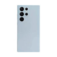 Olixar Soft Silicone Pastel Blue Case - For Samsung Galaxy S23 Ultra