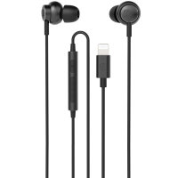 Scosche Wired Noise Isolation Black Earbuds - For iPhone 14 Plus