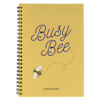 LoveCases Busy Bee Yellow Notebook