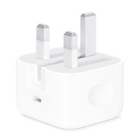 Official Apple White 20W USB-C Fast Charger With Folding Pins - For iPad Pro 14.1" 2022
