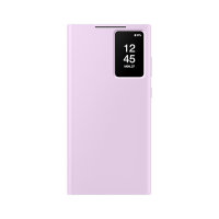 Official Samsung Smart View Lavender Wallet Case - For Samsung Galaxy S23 Ultra