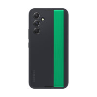 Official Samsung Silicone Haze Black Grip Case- For Samsung Galaxy A54 5G