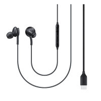 Official Samsung Black Tuned by AKG USB-C Wired Earphones with Microphone- For Samsung Galaxy Z Flip4