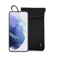 Olixar Neoprene Black Pouch with Card Slot - For Samsung Galaxy A34 5G