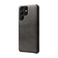 Olixar Black Leather-Style Back Case -  For Samsung Galaxy S23 Ultra