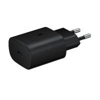 Official Samsung Black PD 25W EU Travel Charger - For Samsung Galaxy S21