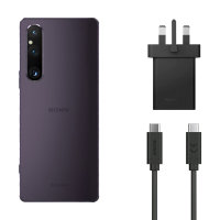 Official Sony Black 30W Fast Mains Charger & 1m USB-C Cable - For Sony Xperia 1 V