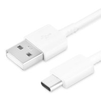 Official Samsung White USB-A to USB-C Sync and Charge 1.2m Cable - For Samsung Galaxy Z Flip5