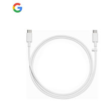 Official Google White USB-C to USB-C Charge and Sync 1m Cable - For Google Pixel 6