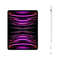 Olixar White Magnetic  Stylus Pen - For iPad Pro 12.9" 2022