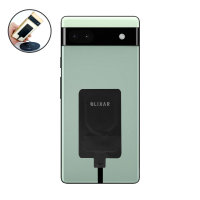 Olixar Black Ultra-Thin USB-C 10W Wireless Charger Adapter - For Google Pixel 6a