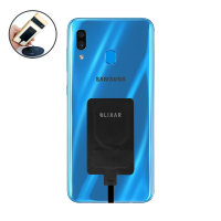 Olixar Black Ultra-Thin USB-C 10W Wireless Charger Adapter - For Samsung Galaxy A30