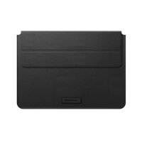 SwitchEasy EasyStand Black Leather Sleeve and Stand - For MacBook Air 15" 2023