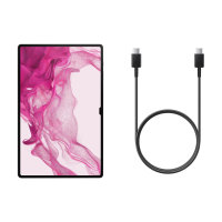Official Samsung USB-C To USB-C 1.8m Black Cable - For Samsung Galaxy Tab S9 Plus