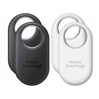 Official Samsung Black & White SmartTag2 Bluetooth Compatible Trackers - 4 Pack