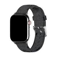 Lovecases Black Glitter TPU Apple Watch Straps - For Apple Watch Series 9 45mm