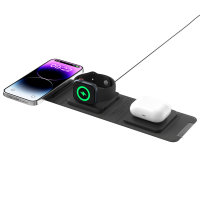 SwitchEasy TrioCharge 15W Foldable 3-in-1 Wireless Charger