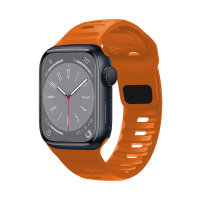 Olixar Orange Rugged Sport Band - For Apple Watch Series 8 45mm